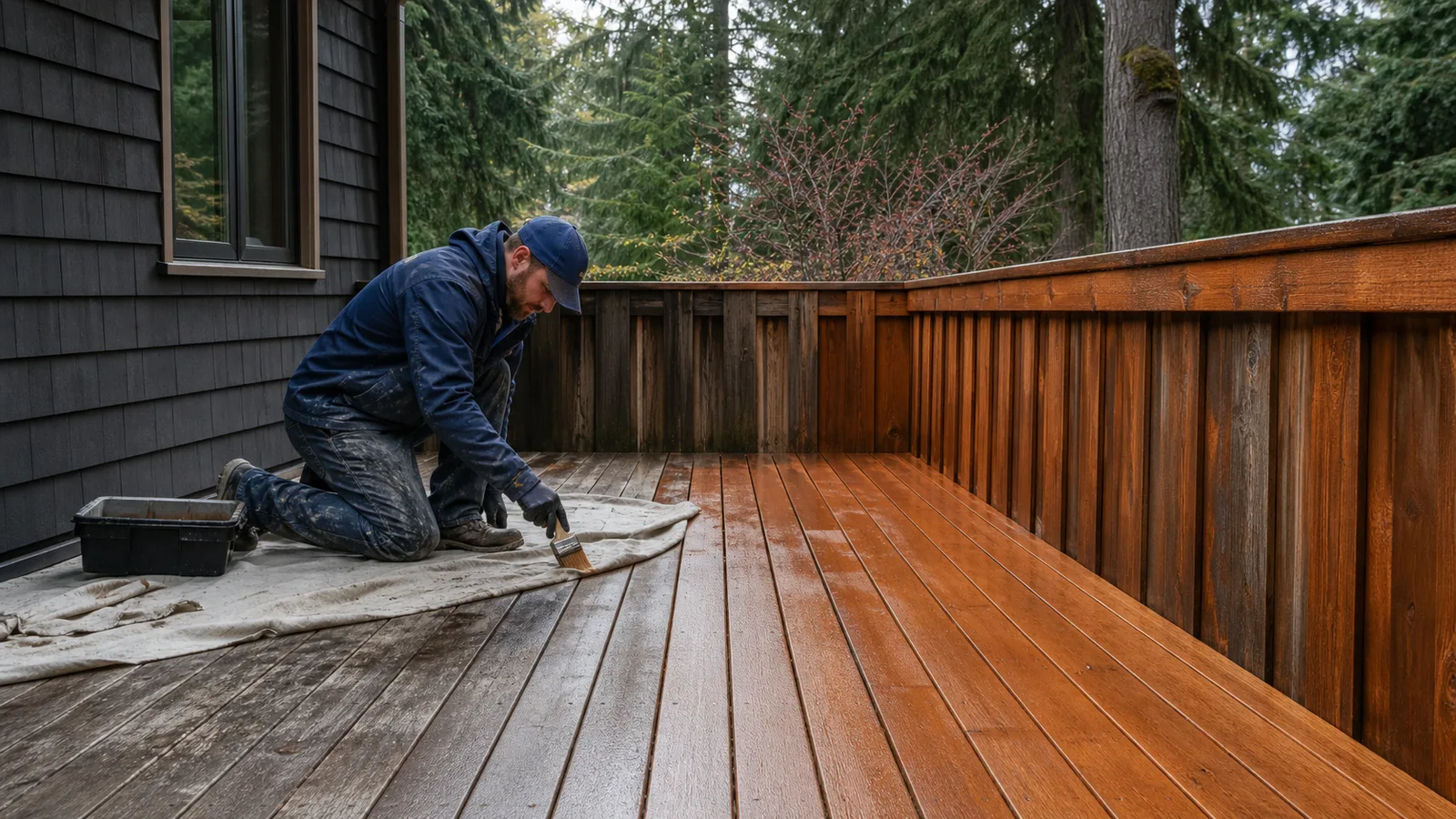 Deck and Fence Staining in Camas, WA: Prep for a Wet Climate