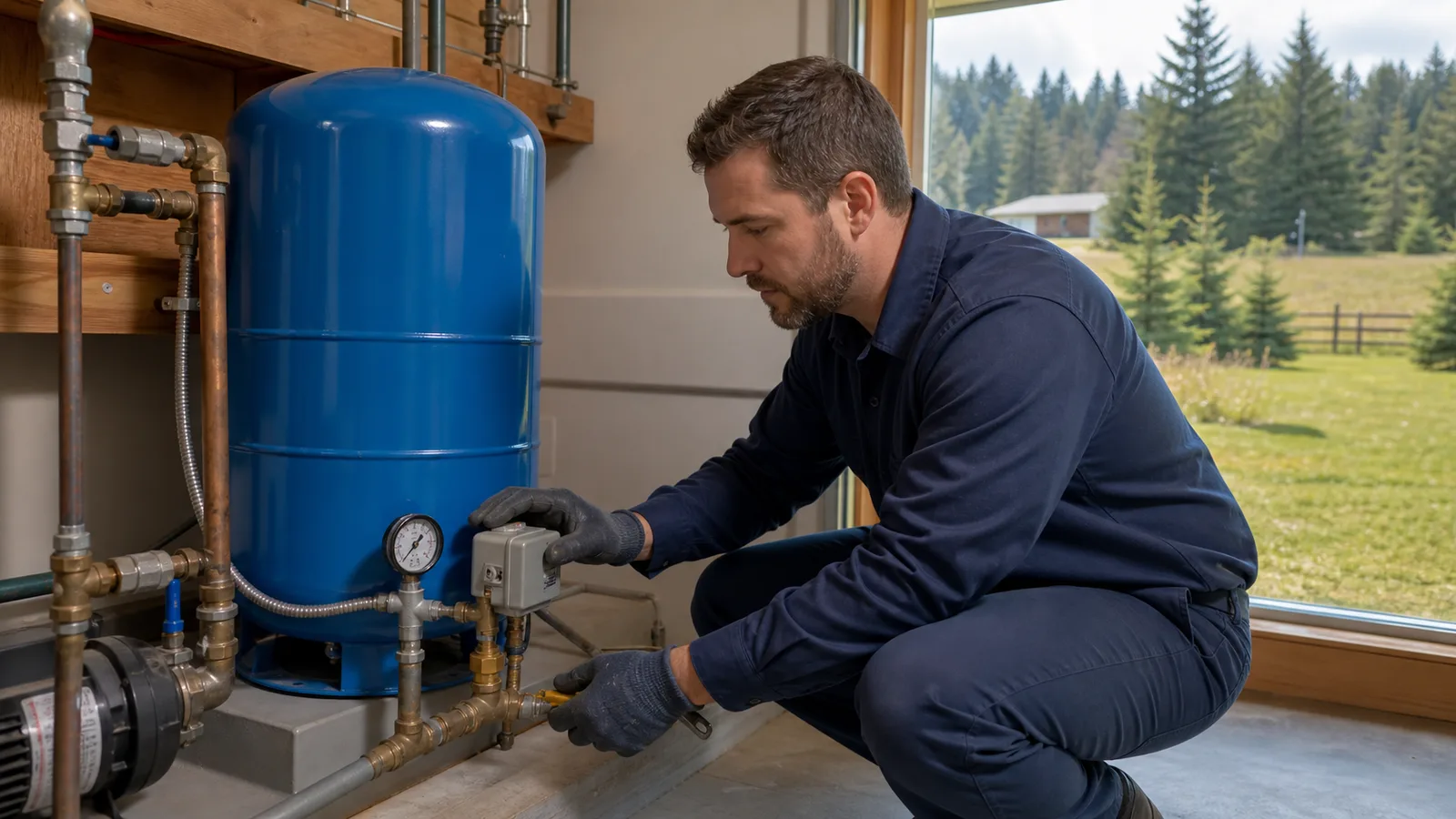 Low Well-Water Pressure near La Center, WA: Diagnose Before Replacing Parts